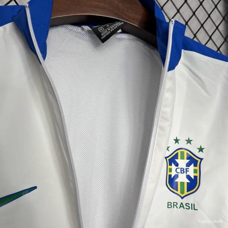 Veste coupe-vent jacket Brésil/Brazil Retro vintage 1994