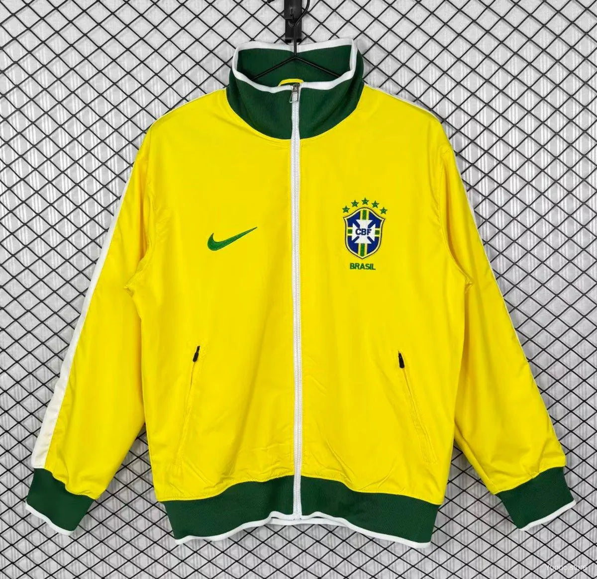Veste coupe-vent jacket Brésil/Brazil Retro vintage 2010