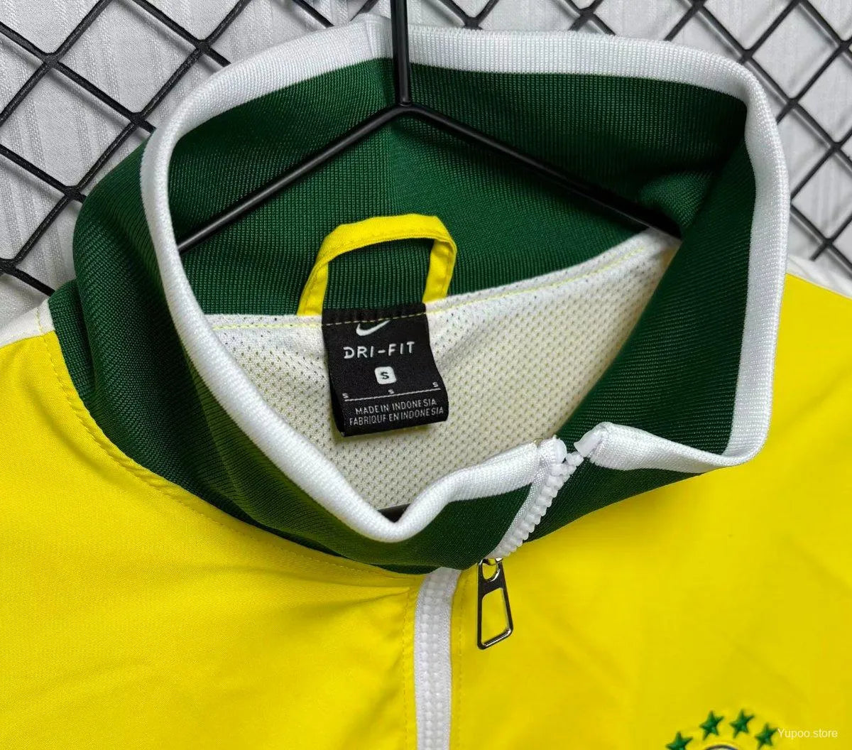 Veste coupe-vent jacket Brésil/Brazil Retro vintage 2010