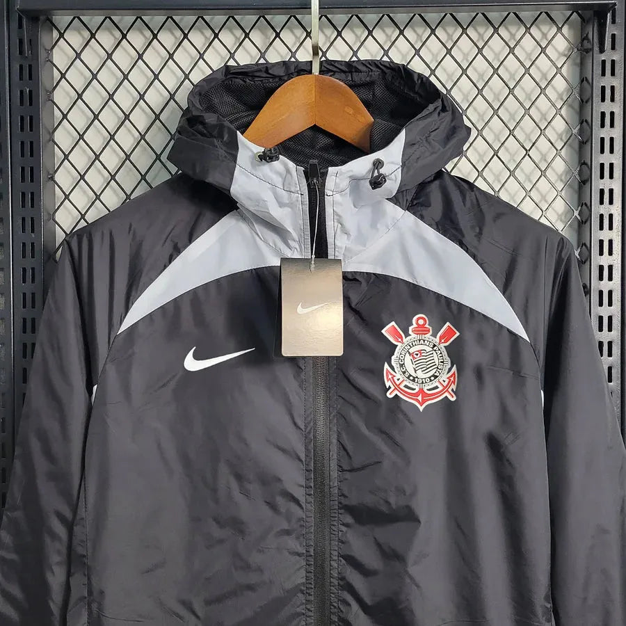Veste coupe-vent jacket Corinthians noir 2023/24