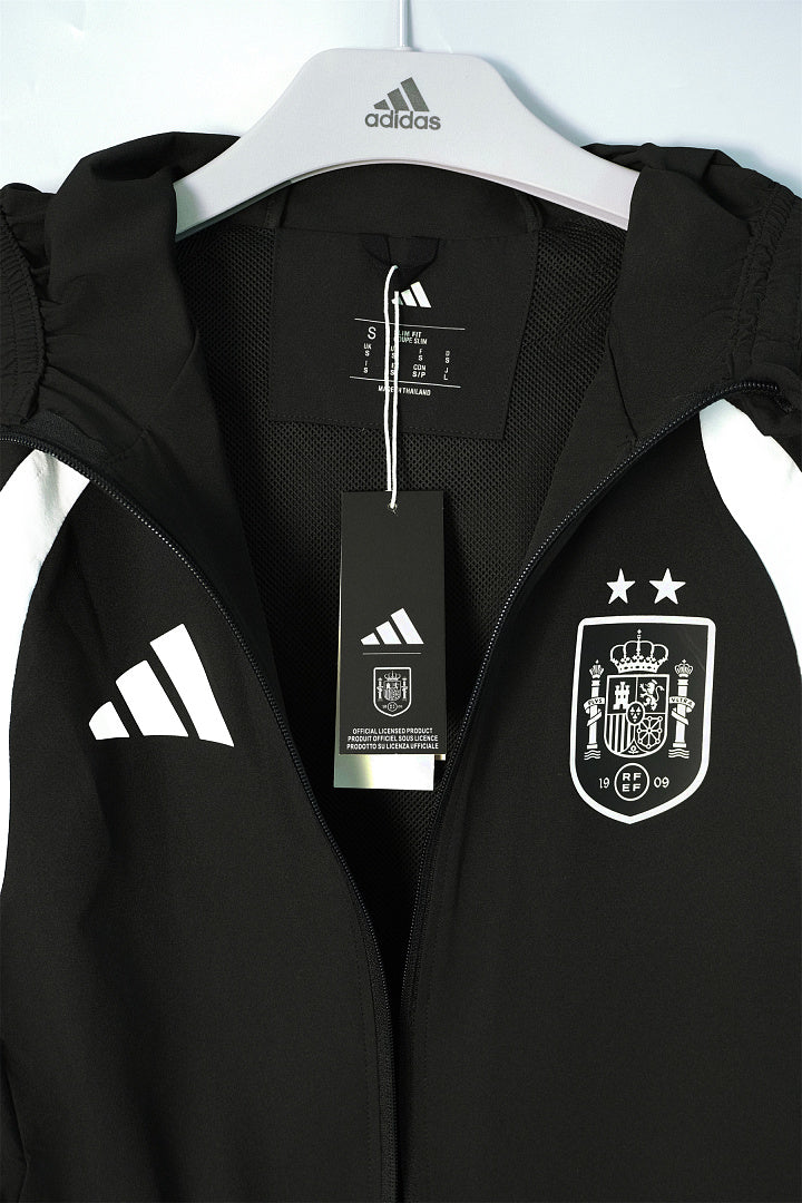 Veste coupe-vent jacket Espagne 2026/27 Noir