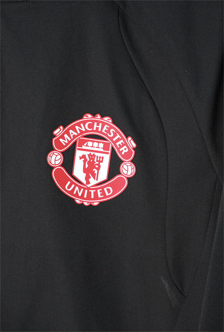 Veste Coupe-vent Jacket Manchester United 2026/27 Noir et Rouge