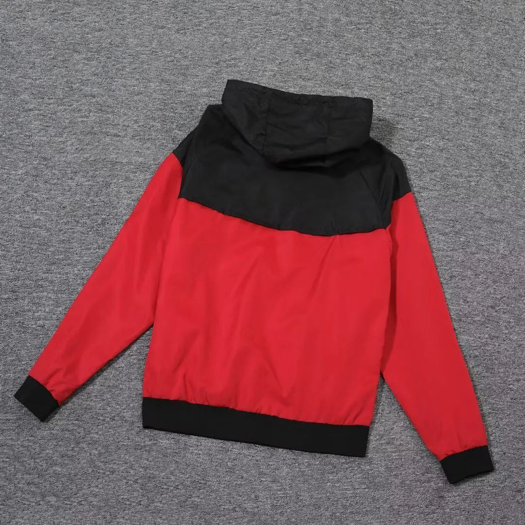 Veste coupe-vent jacket Milan AC rouge 2023/24