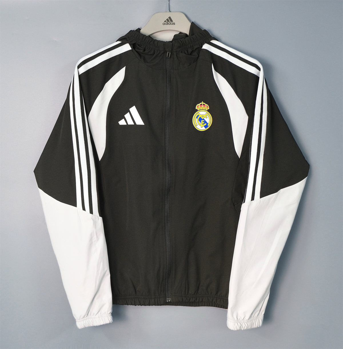 Veste coupe-vent jacket Real Madrid 2026/27 Noir