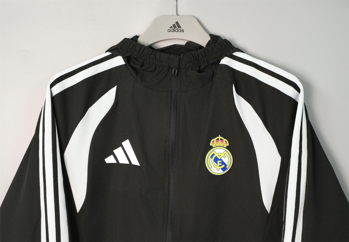 Veste coupe-vent jacket Real Madrid 2026/27 Noir