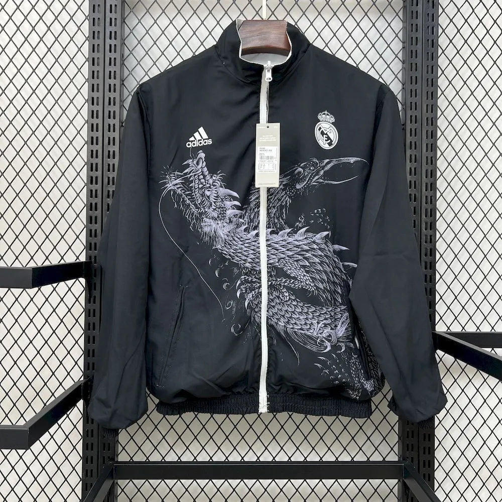 Veste coupe-vent jacket Real Madrid Dragon réversible 2025/26
