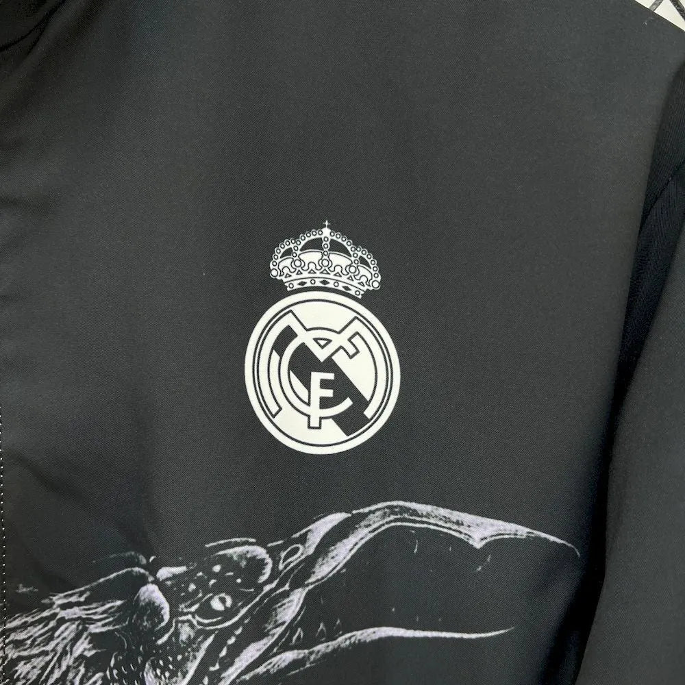 Veste coupe-vent jacket Real Madrid Dragon réversible 2025/26