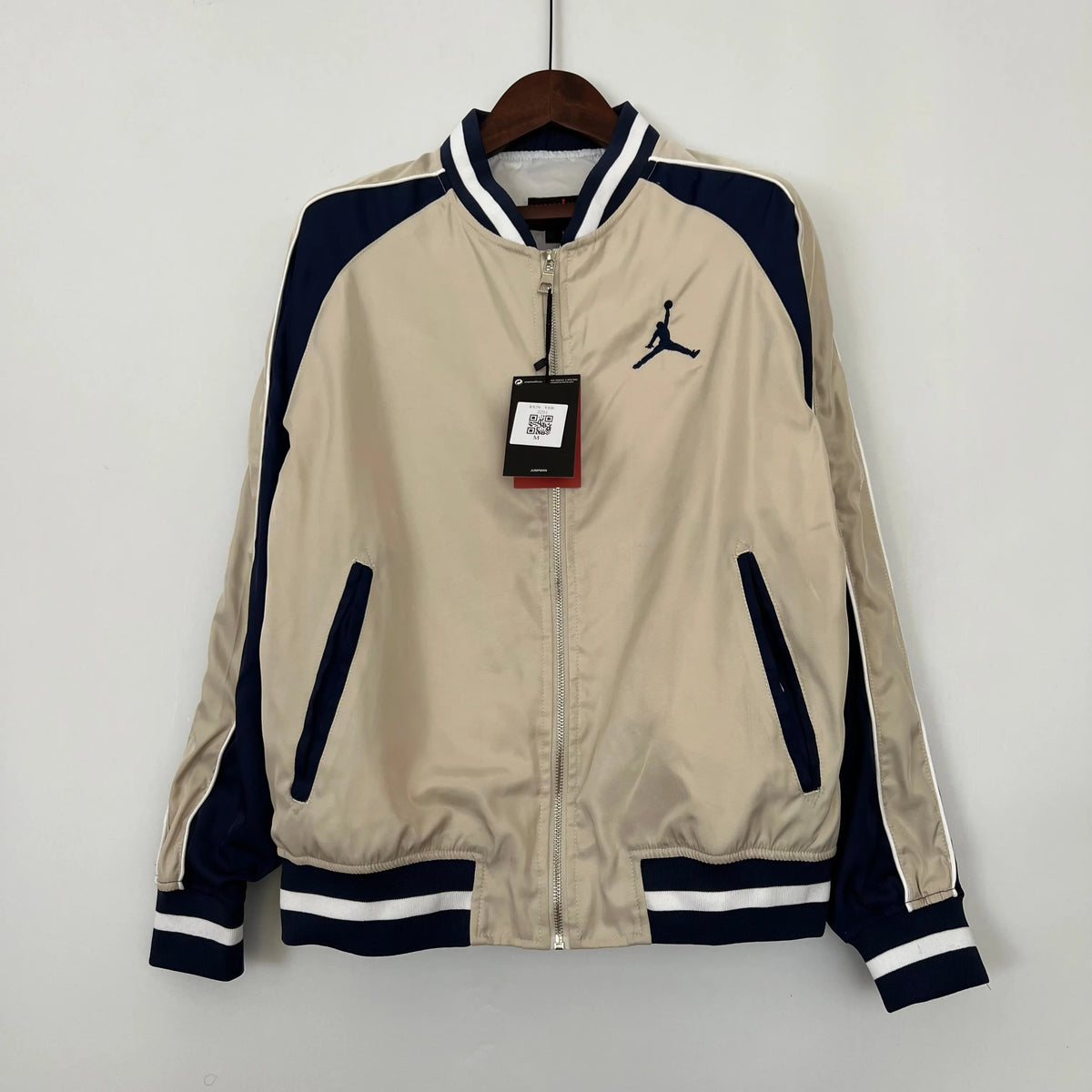 Veste coupe-vent Jordan beige/bleu 2023/24