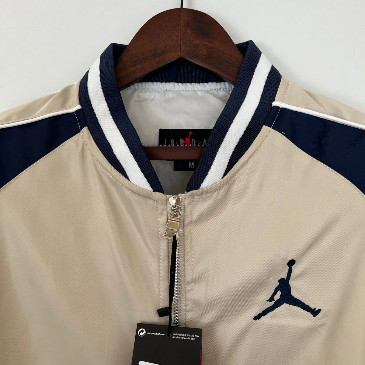 Veste coupe-vent Jordan beige/bleu 2023/24