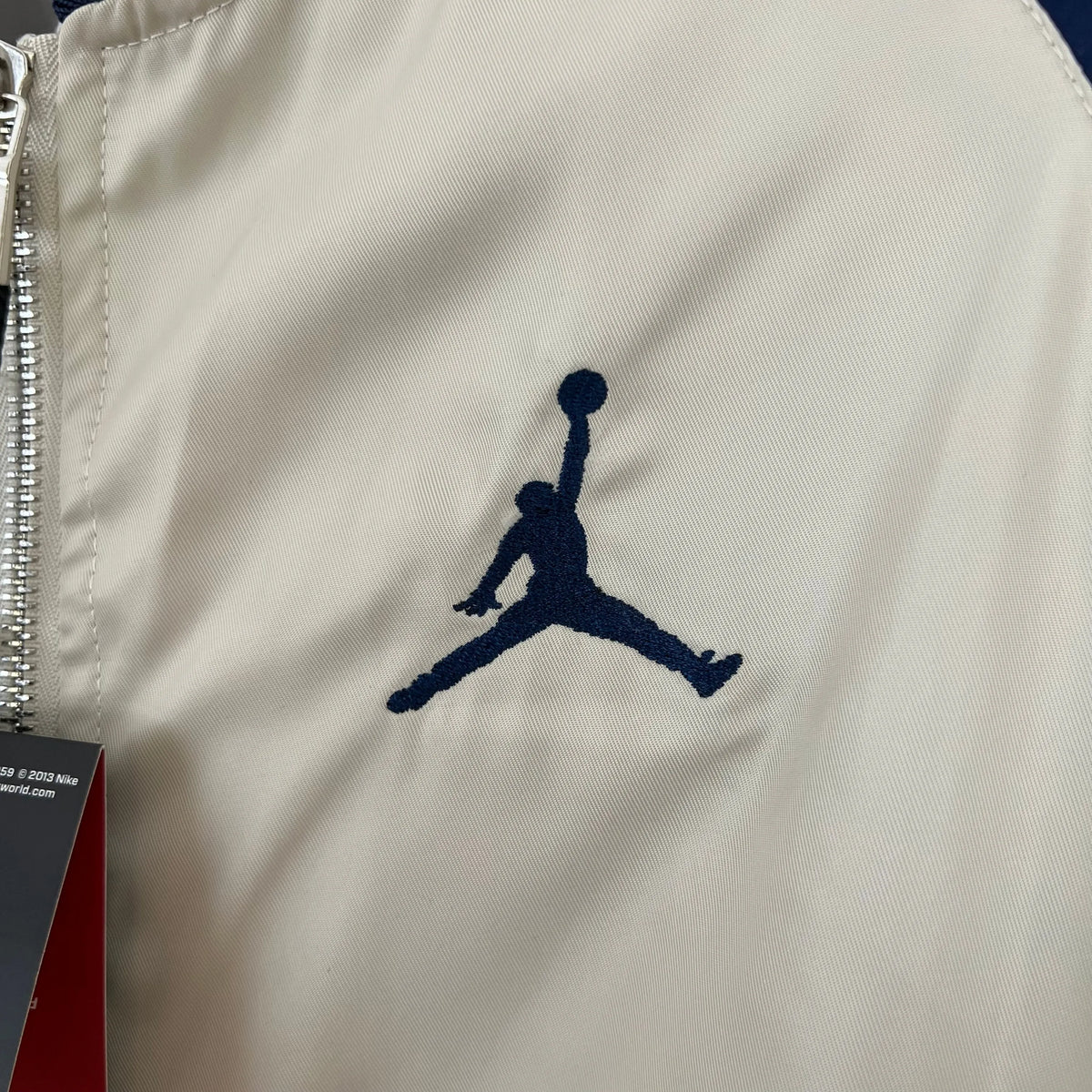 Veste coupe-vent Jordan beige/bleu 2023/24