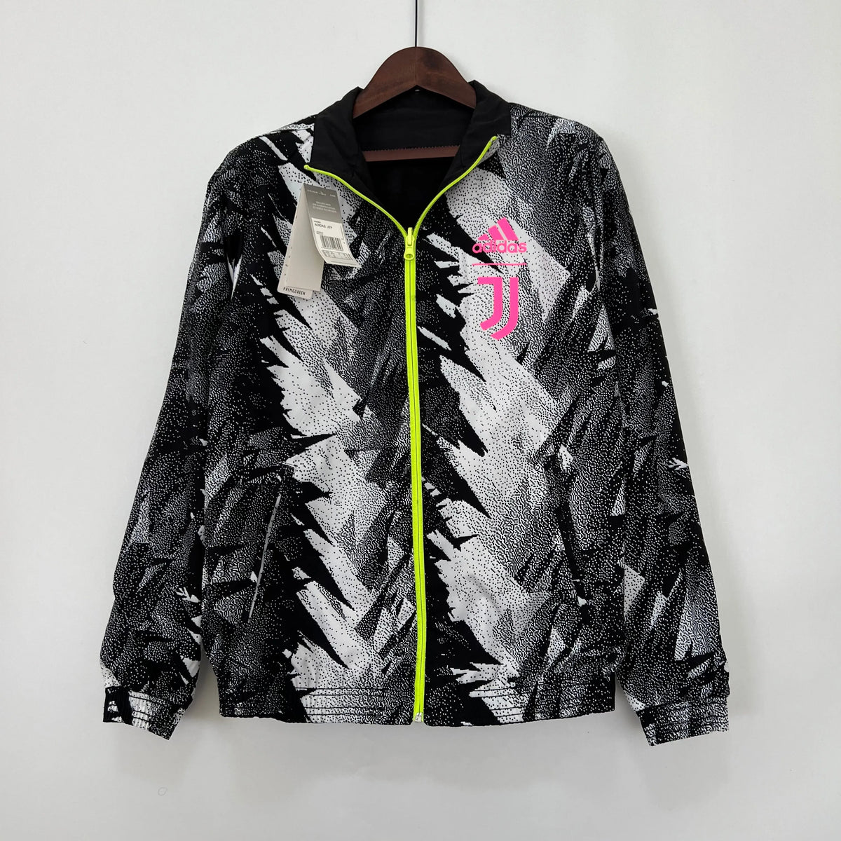 Veste coupe-vent Juventus réversible blanche 2023/24