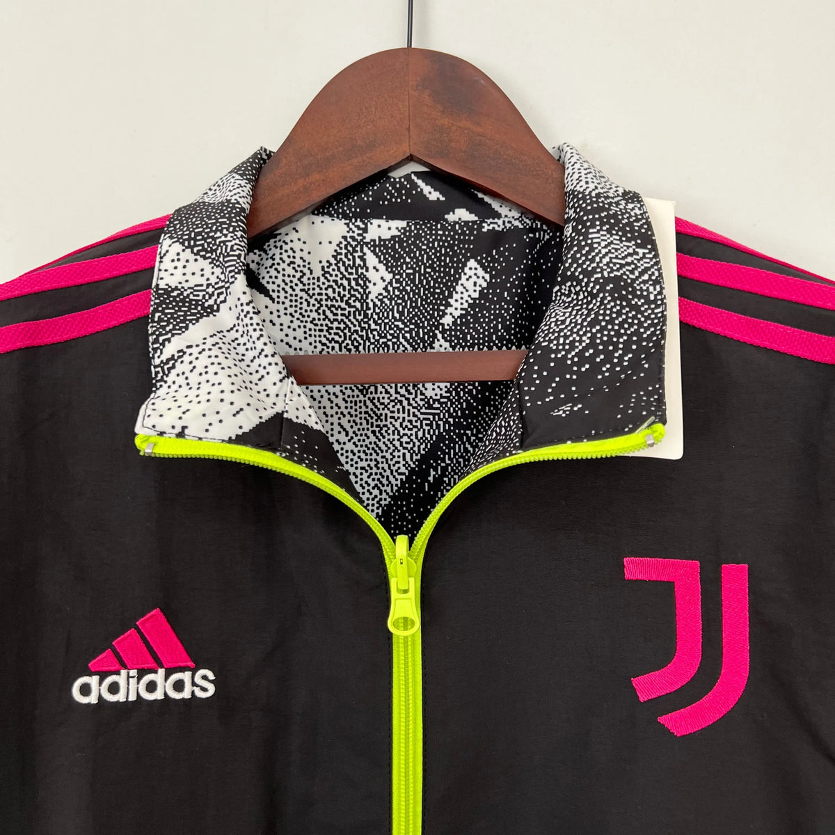 Veste coupe-vent Juventus réversible blanche 2023/24