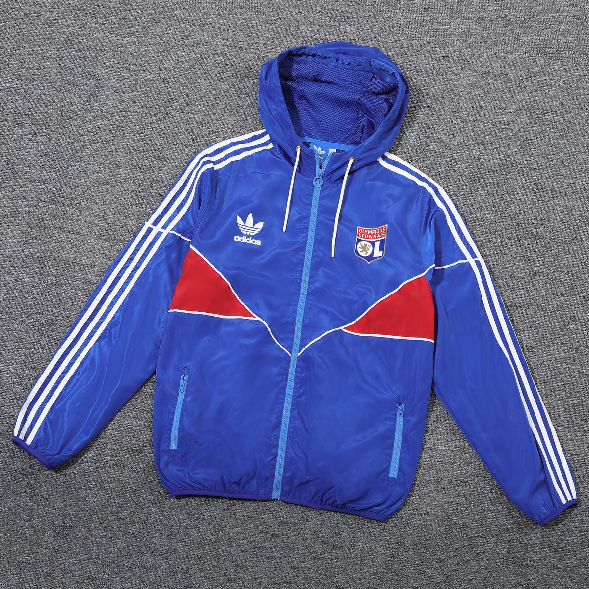 Veste coupe-vent Lyon bleu 2023/24