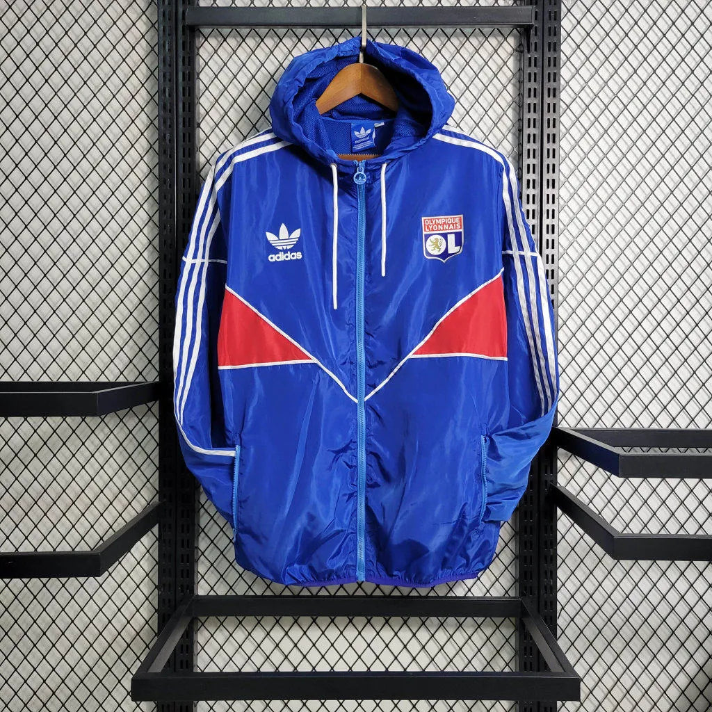 Veste coupe-vent Lyon bleu 2023/24