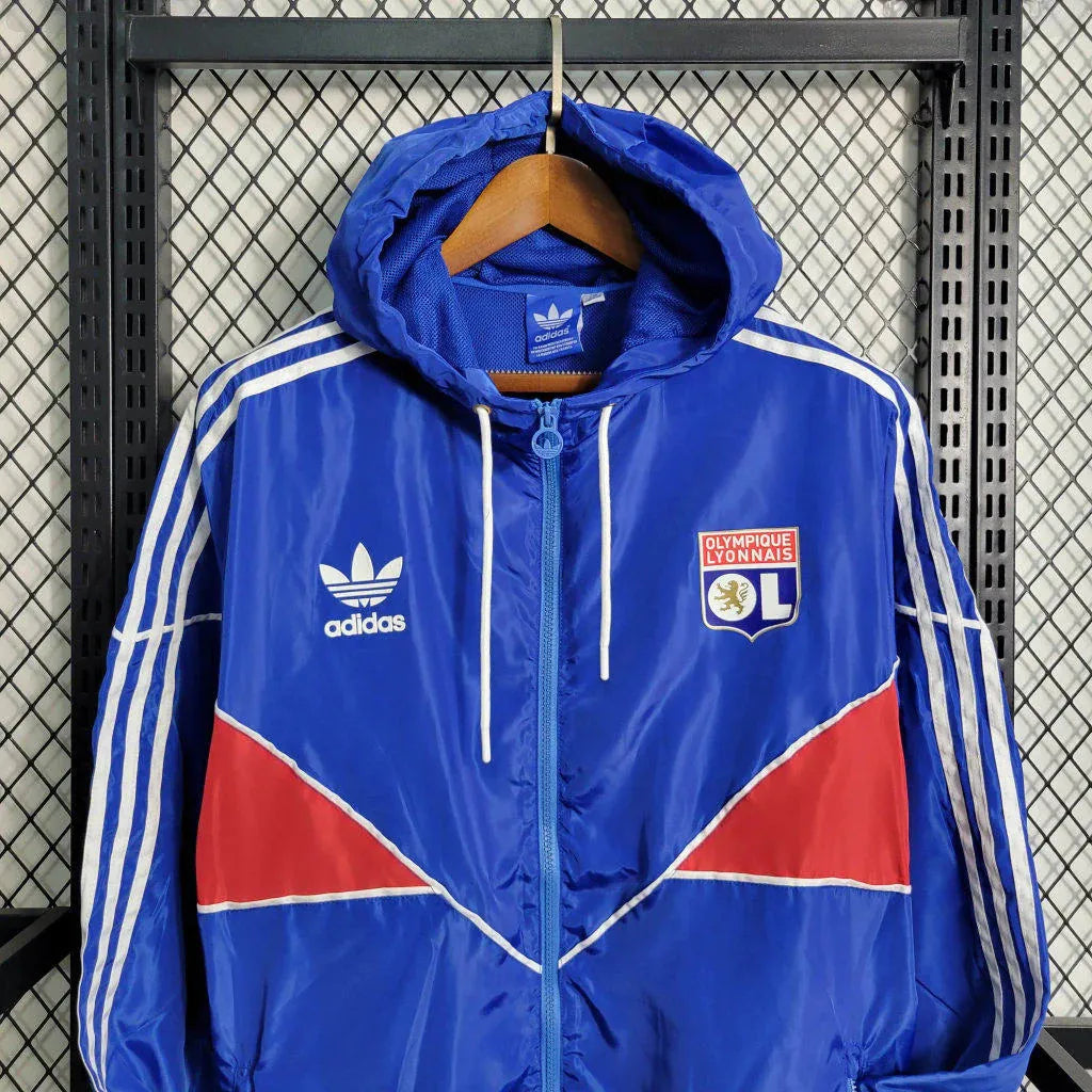 Veste coupe-vent Lyon bleu 2023/24