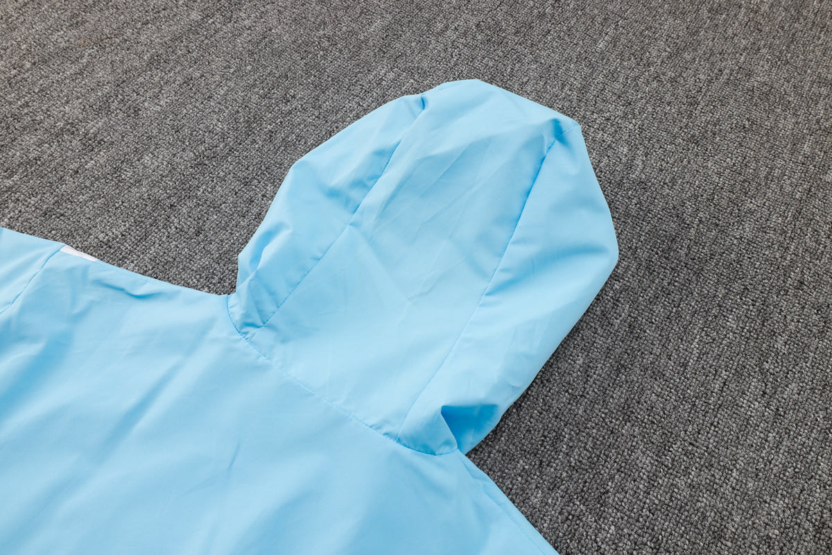Veste Coupe-Vent Manchester City 2023/24 - Bleu Ciel