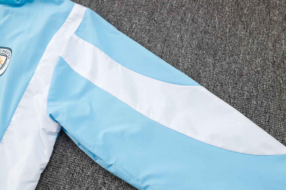 Veste Coupe-Vent Manchester City 2023/24 - Bleu Ciel