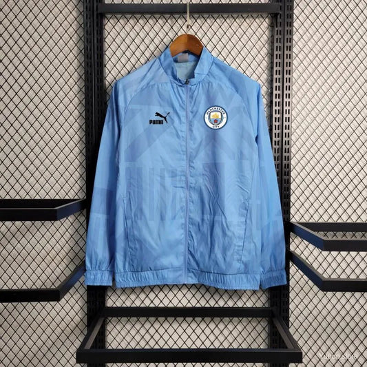 Veste coupe-vent Manchester City bleu ciel 2023/24