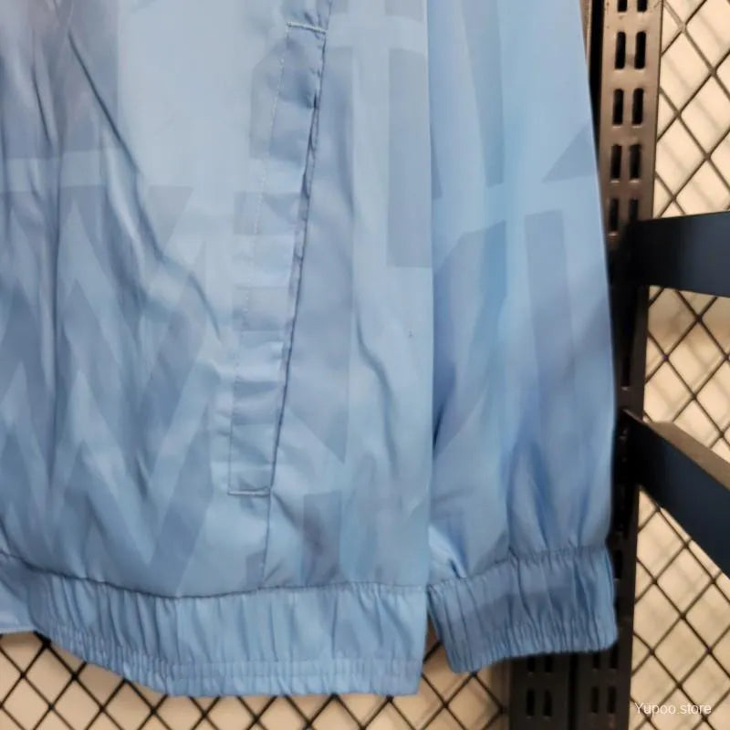 Veste coupe-vent Manchester City bleu ciel 2023/24
