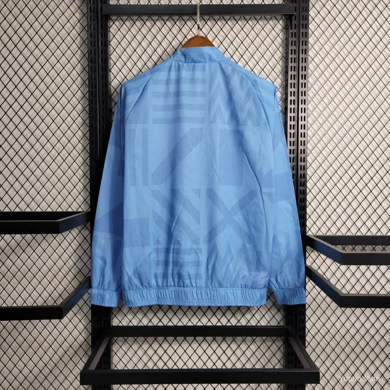 Veste coupe-vent Manchester City bleu ciel 2023/24
