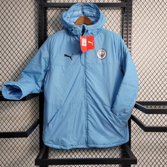 Veste coupe-vent Manchester City bleu ciel 2025/26