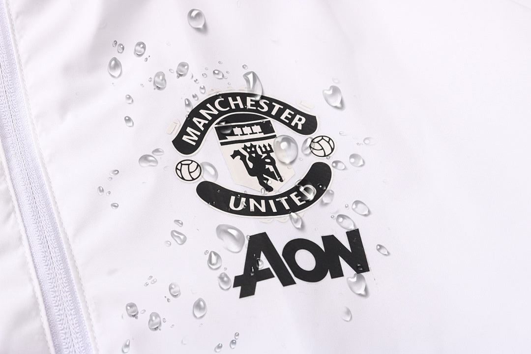 Veste Coupe-Vent Manchester United 2021 Blanc