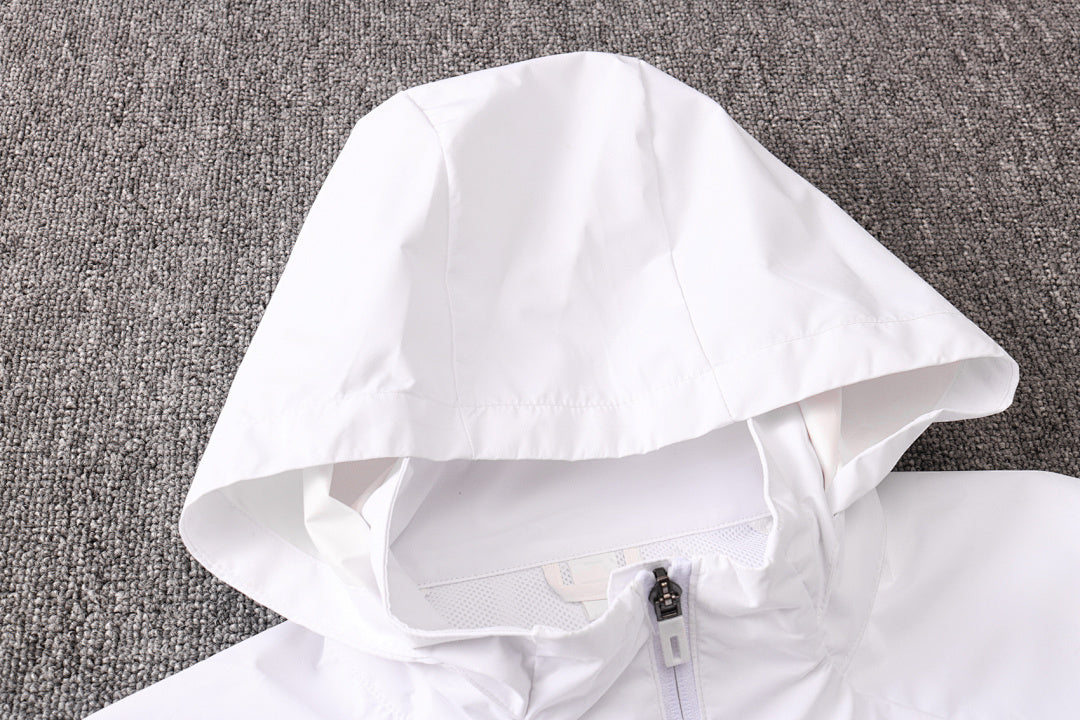 Veste Coupe-Vent Manchester United 2021 Blanc