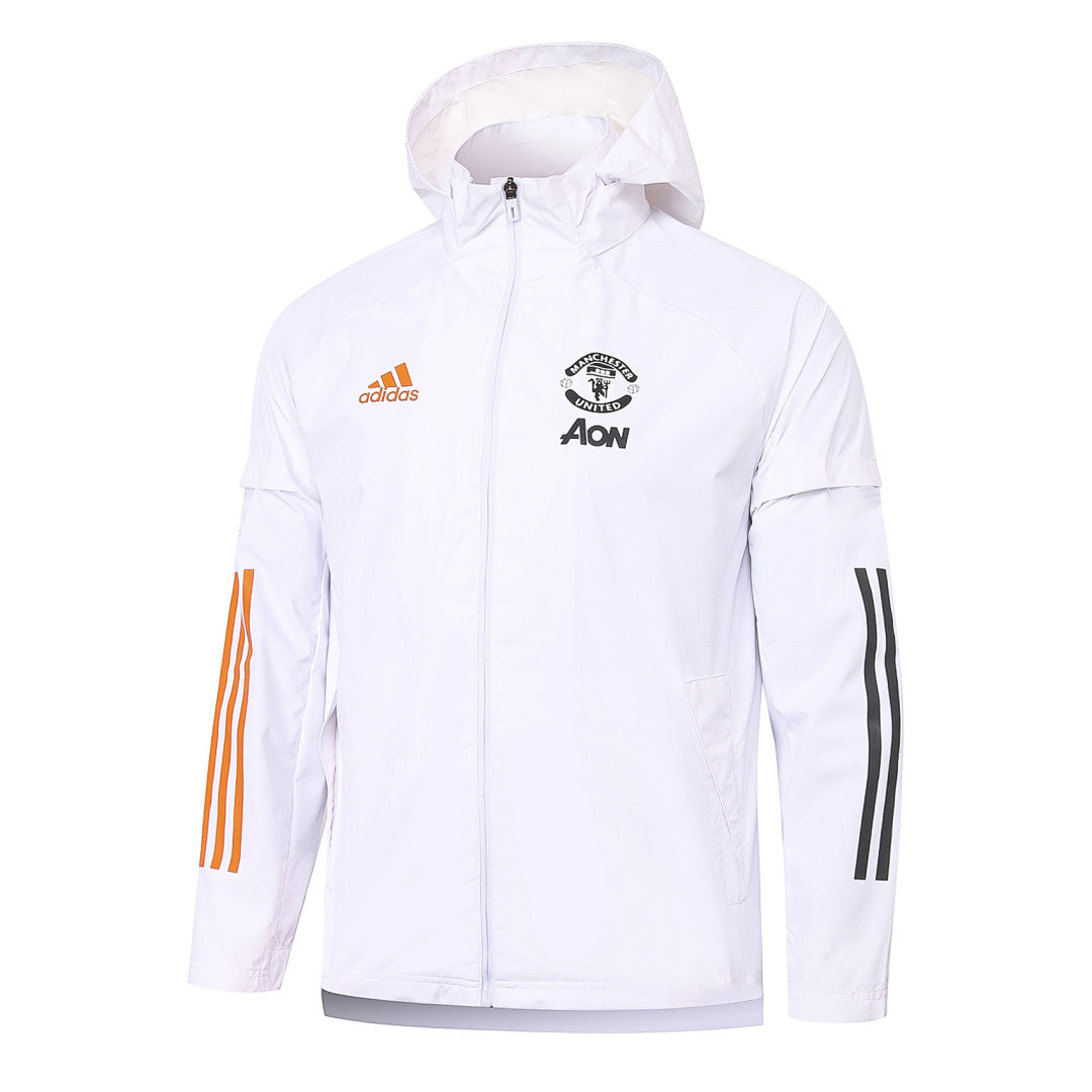Veste Coupe-Vent Manchester United 2021 Blanc