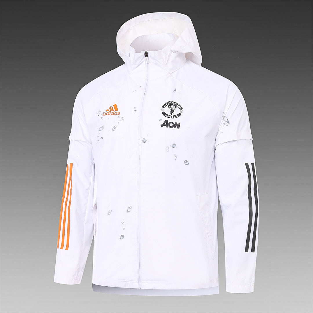 Veste Coupe-Vent Manchester United 2021 Blanc