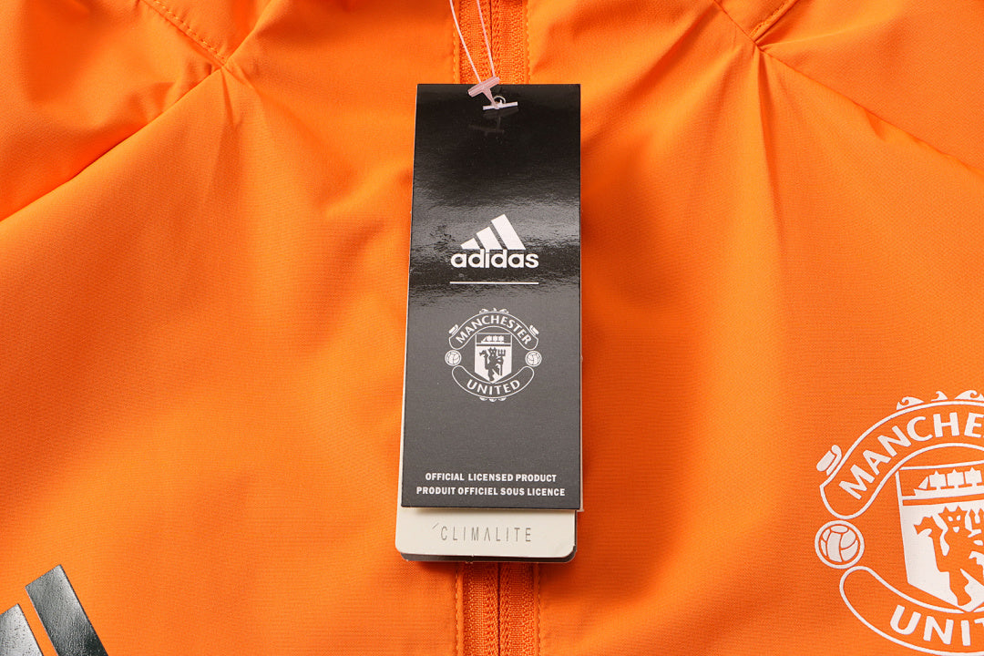 Veste Coupe-Vent Manchester United 2021 - Orange