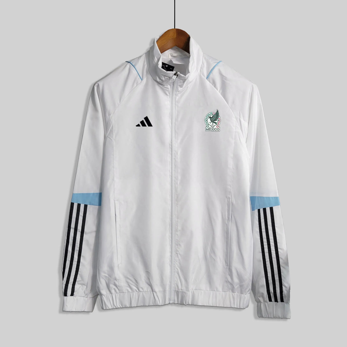 Veste coupe-vent Mexique/Mexico blanche 2023/24