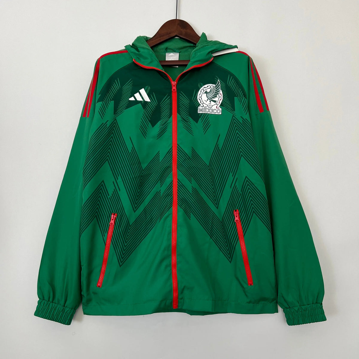 Veste coupe-vent Mexique/Mexico vert 2022/23