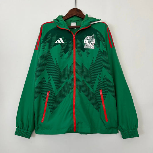Veste coupe-vent Mexique/Mexico vert 2022/23