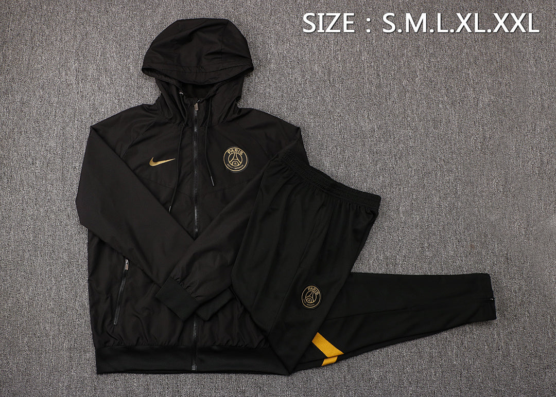 Veste Coupe-Vent Paris 2021/22 - Noir