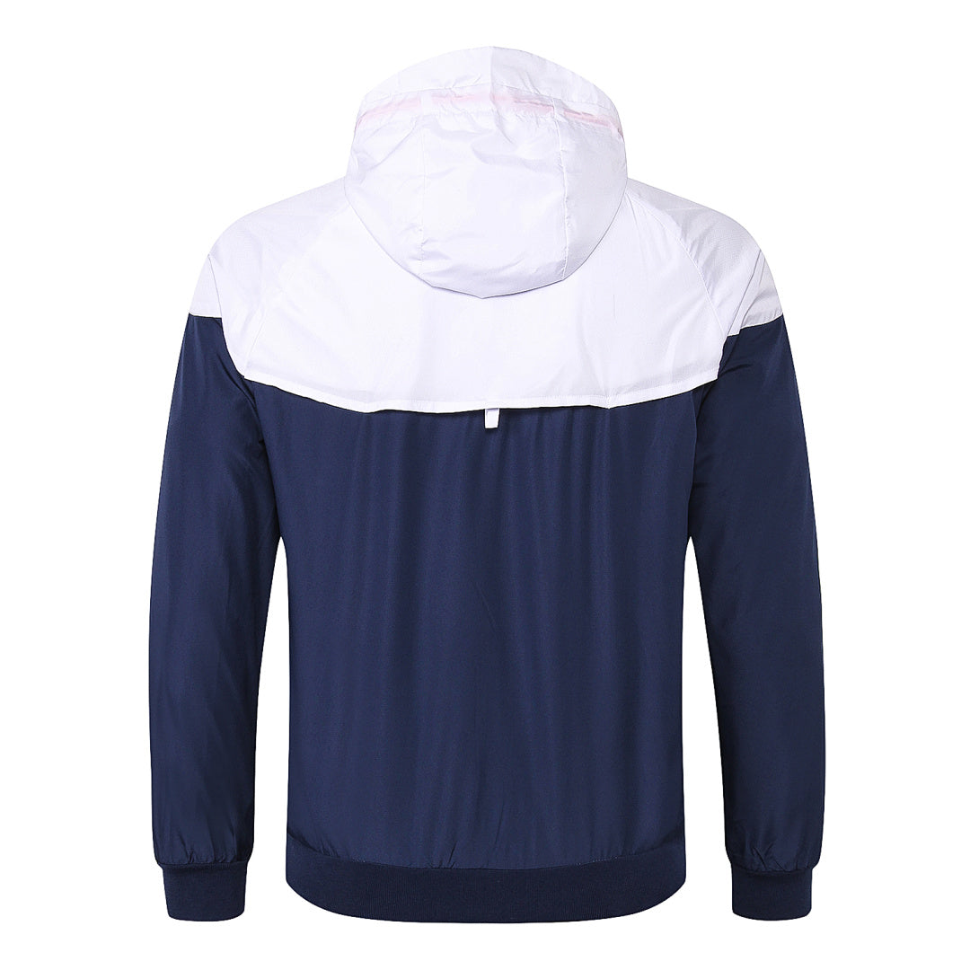 Veste Coupe-Vent Paris Saint-Germain - Blanc et Bleu