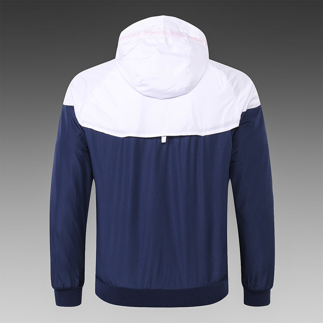 Veste Coupe-Vent Paris Saint-Germain - Blanc et Bleu