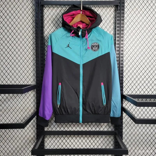 Veste coupe-vent PSG/Paris bleu/noir 2023/24