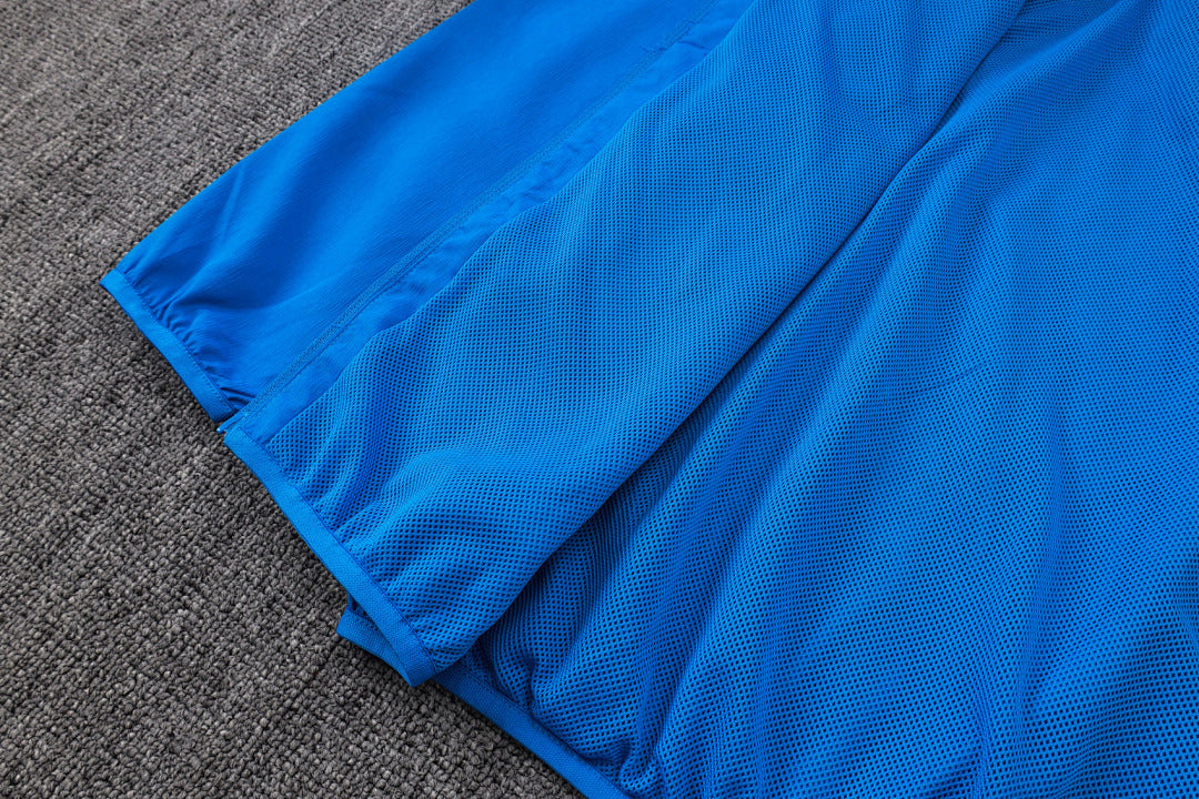 Veste Coupe-Vent Real Madrid 2025/26- Bleu Lagon