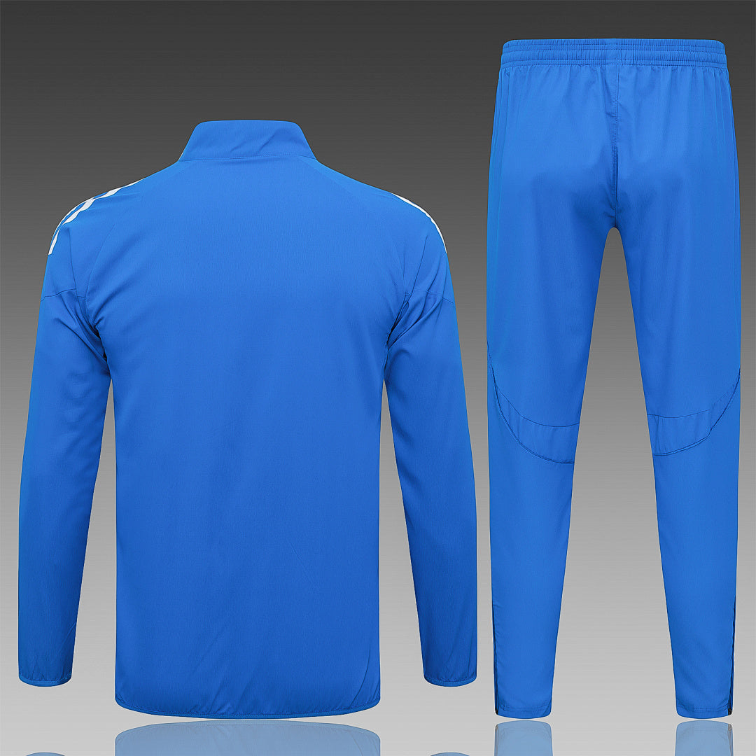Veste Coupe-Vent Real Madrid 2025/26- Bleu Lagon
