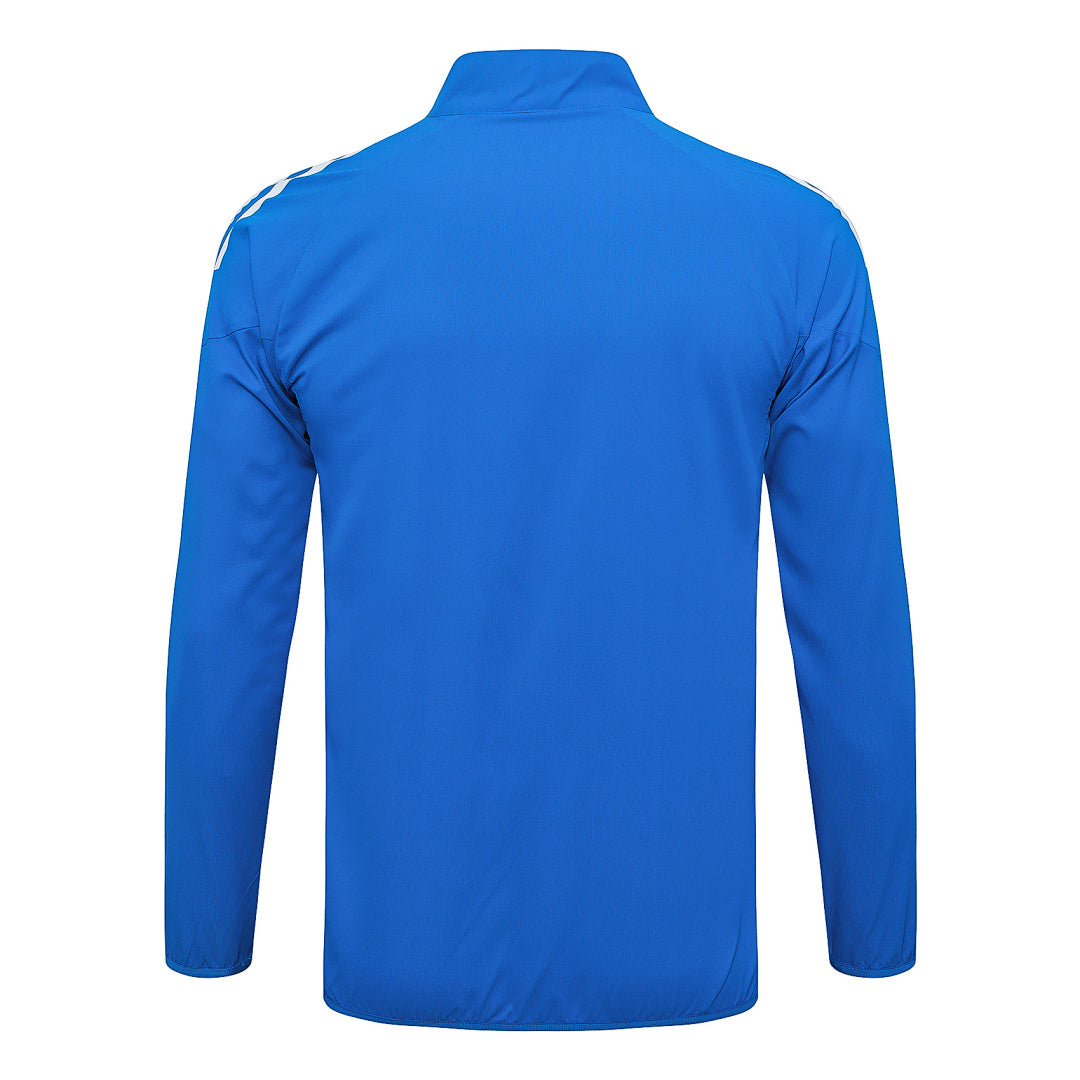 Veste Coupe-Vent Real Madrid 2025/26- Bleu Lagon
