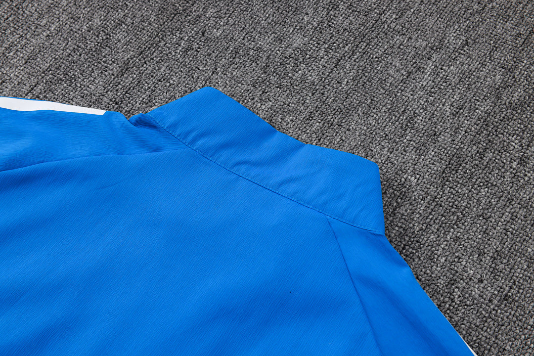 Veste Coupe-Vent Real Madrid 2025/26- Bleu Lagon