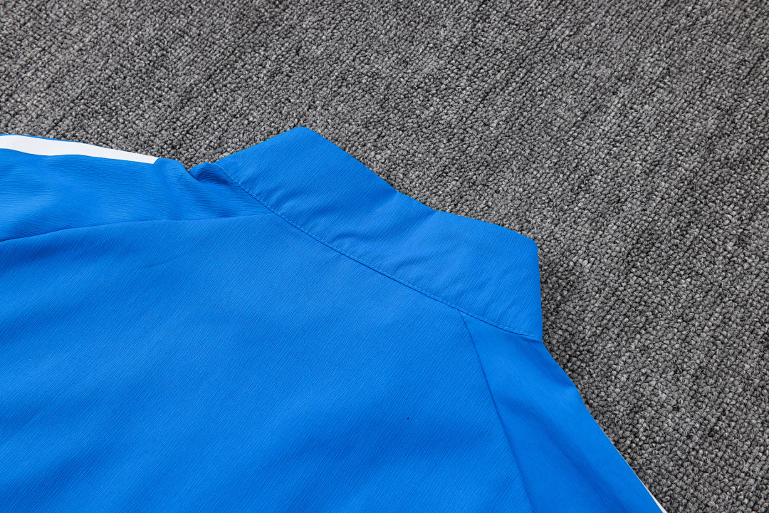 Veste Coupe-Vent Real Madrid 2025/26- Bleu Lagon