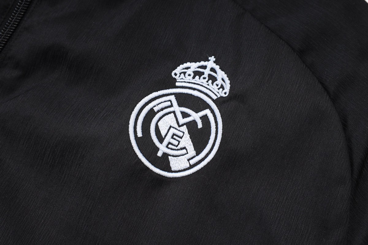 Veste Coupe-Vent Real Madrid 2025/26 - Noir