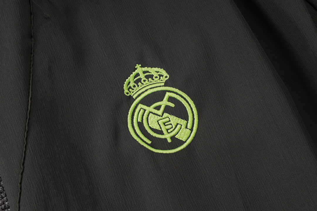 Veste Coupe-Vent Real Madrid 2025/26- Zip Intégral
