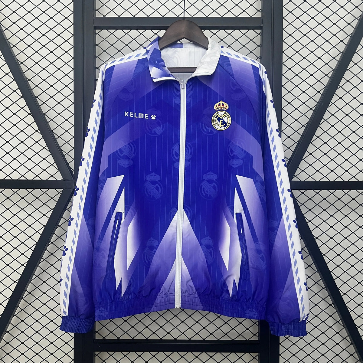 Veste coupe-vent Real Madrid coat jacket réversible 2024/25