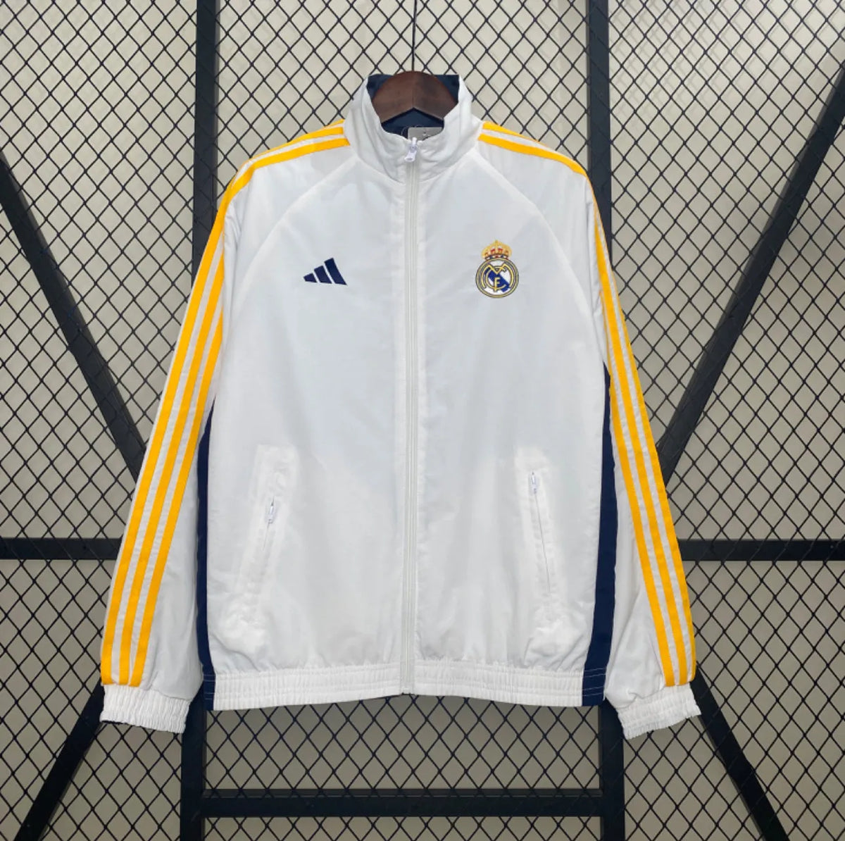 Veste coupe-vent Real Madrid coat jacket réversible 2024/25