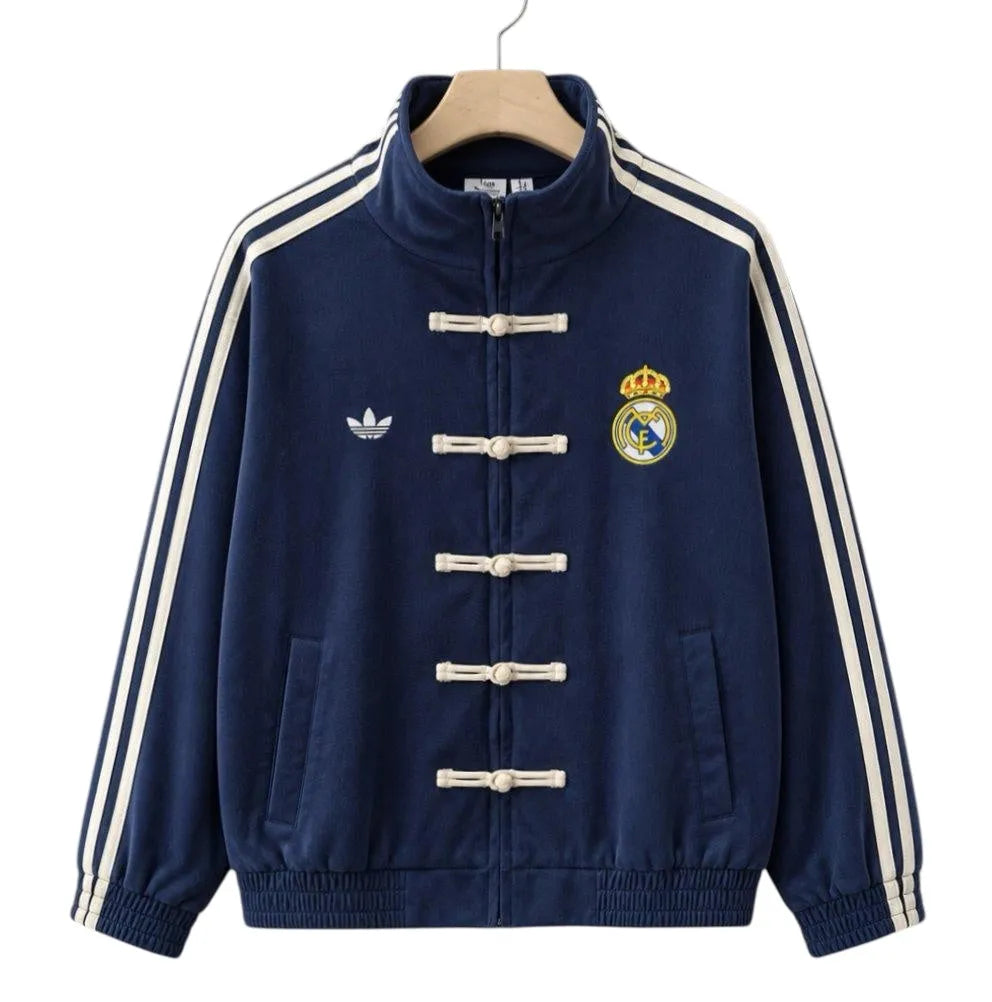 Veste coupe-vent Real Madrid x Adidas New Year Édition limitée 2026/27