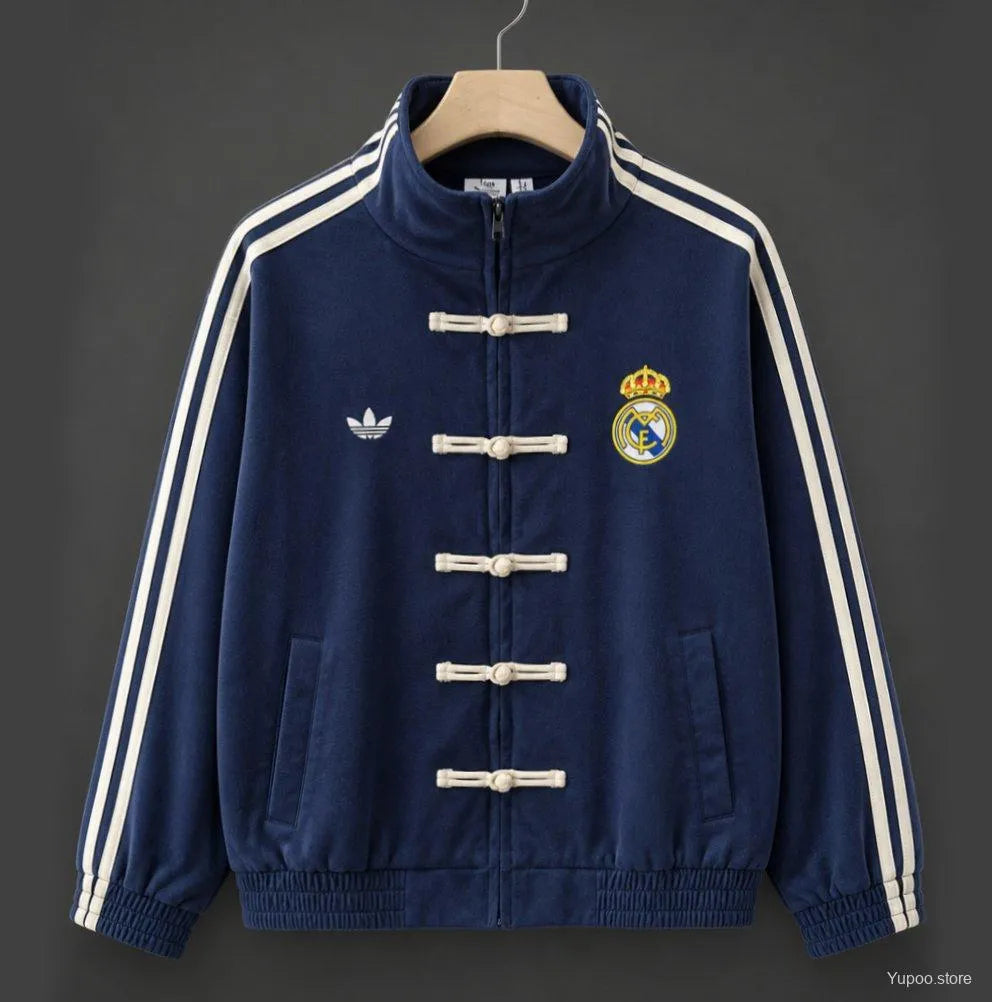 Veste coupe-vent Real Madrid x Adidas New Year Édition limitée 2026/27