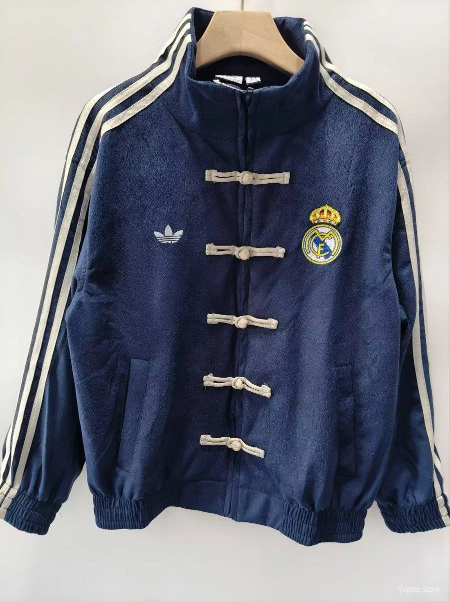 Veste coupe-vent Real Madrid x Adidas New Year Édition limitée 2026/27