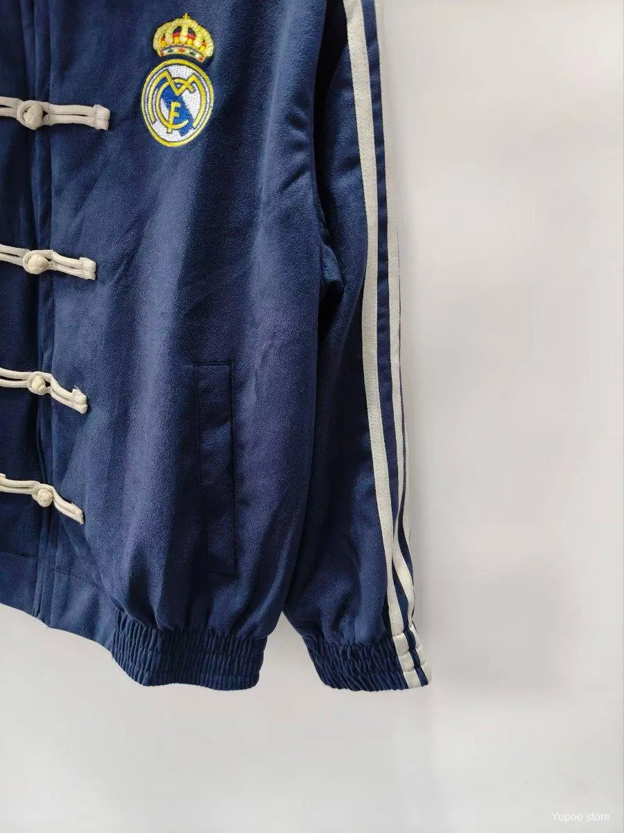 Veste coupe-vent Real Madrid x Adidas New Year Édition limitée 2026/27